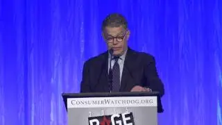 Consumer Watchdog Rage for Justice 2015 - Senator Al Franken Speech