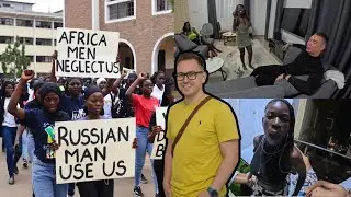 Women Blame Africa Men Over Russian Man using Them in Ghana & Kenya 