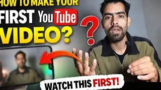 How to make 1-YouTube video🤩#contentcreator 