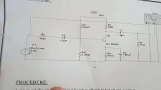 Current Series Feedback Amplifier in ALIC lab