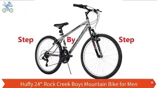 How to assemble Huffy 24 inch Rock Creek,Road master Granite Peak  Boys Mountain Bike , Men