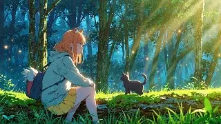A Quiet Forest with Lo-Fi Sounds 🌿 | 2 Hour Loop for Calm, Focus & Peace