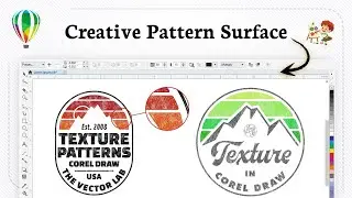 Как добавить текстуру в CorelDRAW (Artistic Touch)