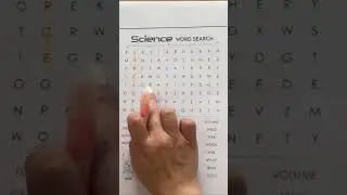 If this part was satisfying&hellip; the full search is even better!🎯Link in bio👆🏻 #wordsearch #asmr