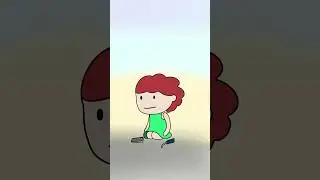 She tried to inflate her belly &hellip; but fail 😮 #cartoonburn1996 #animation