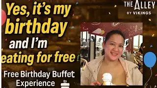 Simple Birthday Celebration at The Alley by Vikings 🎉 | Free Birthday Promo 2025 Experience!