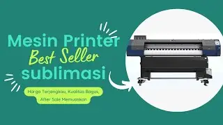 Mesin Printer Sublim Kalos tipe KLS-7703D Best seller di Dunia Printing Tekstil
