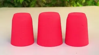 Very very satisfying red colour kinetics sand video 346 | Kinetic sand