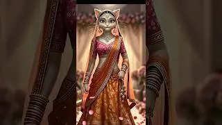 Cat Bride & Groom Wedding #kitten #aicat #catwedding #aicatvideo #aicatstories