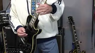 【kissy's JUNK Guitar Collections】Maison LesPaul Custom model 500円Junk Body+DiMarzio DP 167D　即興ギター003
