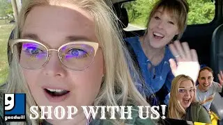 THERES A GRAVEYARD AT THIS GOODWILL! | Barn Sale and Goodwill Shop With US For Antiques