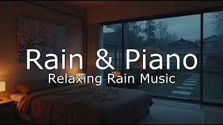 Relaxing Piano Music for Healing + Rain Sounds 💧 Deep Healing for Stress Relief & Pure Relaxation