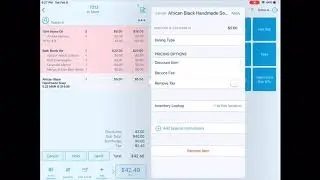 Item and Transaction Edits + Split Payments