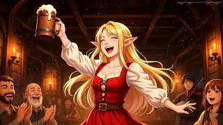 MEDIEVAL TAVERN AMBIENCE &bull; Calming Fantasy Tavern Background Sounds &bull; Medieval Tavern Fantasy