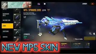 NEW MP5- SPINNING BIRD SKIN !! ?? ATTRIBUTES // ++DAMAGE AND +RANGE !! Cyber Sarkar Gamer