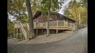 Deck with Private Hot Tub Lakefront Raystown Cabin! | Cabins in Hesston