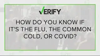 How to tell the difference between the flu, COVID and the common cold