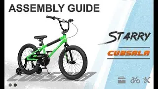How to install cubsala Starry Kids Bike