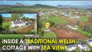Garreg, Mynytho. Charming Welsh Cottage In Generous Private Grounds with Stunning Views!