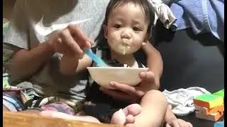 July 28,2023 Feeding time with kuya fairon and gabriel