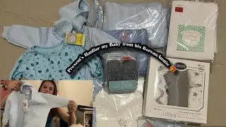 Present's Haul for my baby from his Korean Auntie #Firstimemom #nestwithme  #StuffforNewBornBaby