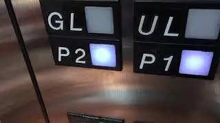 1992 Otis Series 1 Hydraulic Food Court Elevator at Metrotown in Burnaby BC (RT)