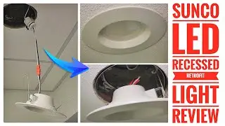 Sunco LED Recessed Lighting Retrofit Kit Review & How To Install