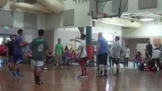 Staff VS Students Basketball 2013