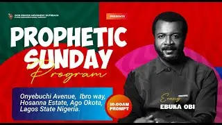 SUNDAY FELLOWSHIP || 11TH JANUARY 2026.