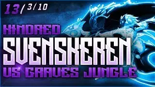 S8 | Svenskeren Kindred vs Graves JUNGLE | Ranked League VOD