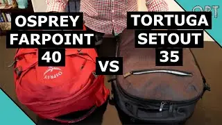 Osprey Farpoint vs Tortuga Setout