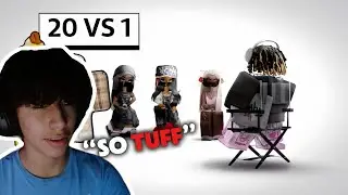 Playing Roblox 20vs1 Speed Dating (Trolling/Funny Moments) #2