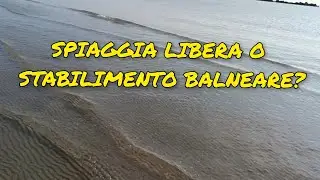 SPIAGGIA LIBERA O STABILIMENTO BALNEARE? #spiaggialibera #stabilimentobalneare #vacanze #mare