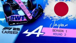 First Points at Legendary Suzuka | F1 25 Driver Career (100% Race &ndash; Japan) - Round 2 Season 1