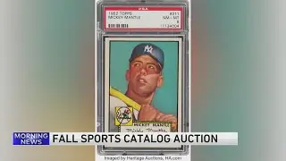 Sports Memorabilia Auction