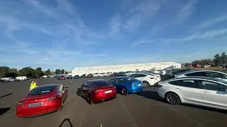 Tesla Lightshow Fulda (Germany) #ElektrischeCommunity