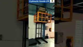 Hydraulic goods lift | #hipowerhydraulics | #goodslift | #hydraulic | #hipower | #shorts