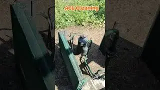 ACU CLEANING... #airconditioner #hvac #airconcleaning