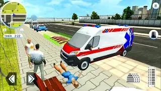 Rooftop First Aid VAN Truck #2 - Ambulance Driver Simulator 2021 - Android Gameplay