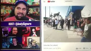 Andy Signore letting his Creep flag fly