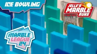 ❄️ MARBLE LEAGUE 2024 ❄️ E8 Ice Domino Bowling 🎳