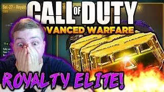 Advanced Warfare - ROYALTY ELITE ADVANCED SUPPLY DROP OPENING HUNT! - TRIPLE ELITE!  (COD AW)