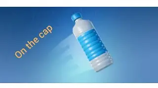 How to land a Bottle Flip in Fortnite on the cap