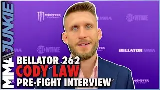 Cody Law inspired by teammate Dustin Poirier's win over Conor McGregor | Bellator 262 media day