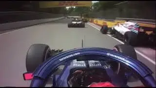 Brendon Hartley vs Lance Stroll at Canadian GP 2018