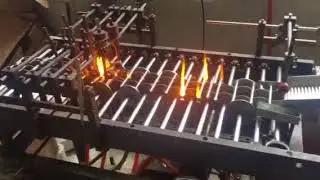 Glass Test Tube Making Process