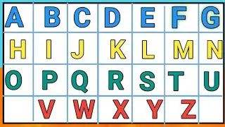 ABCD Learning for Kids | हिंदी इंग्लिश Alphabet A to Z