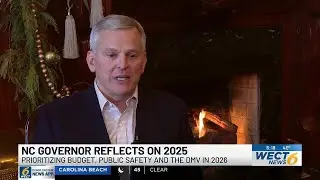 INTERVIEW: Stein reflects on first year as North Carolina governor, priorities for 2026