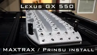 Установка Maxtrax Mk2 | Стойка Prinsu Pro | Lexus GX550