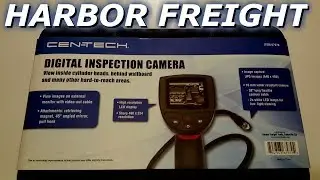 Harbor freight inspection camera used on Briggs and Stratton go kart engine.